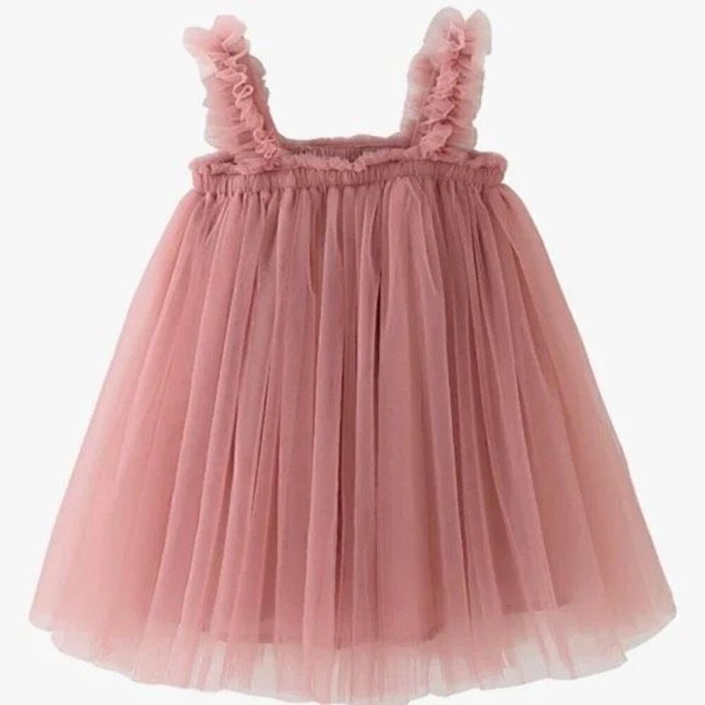Pink Chiffon Birthday Dress size 6-12 months